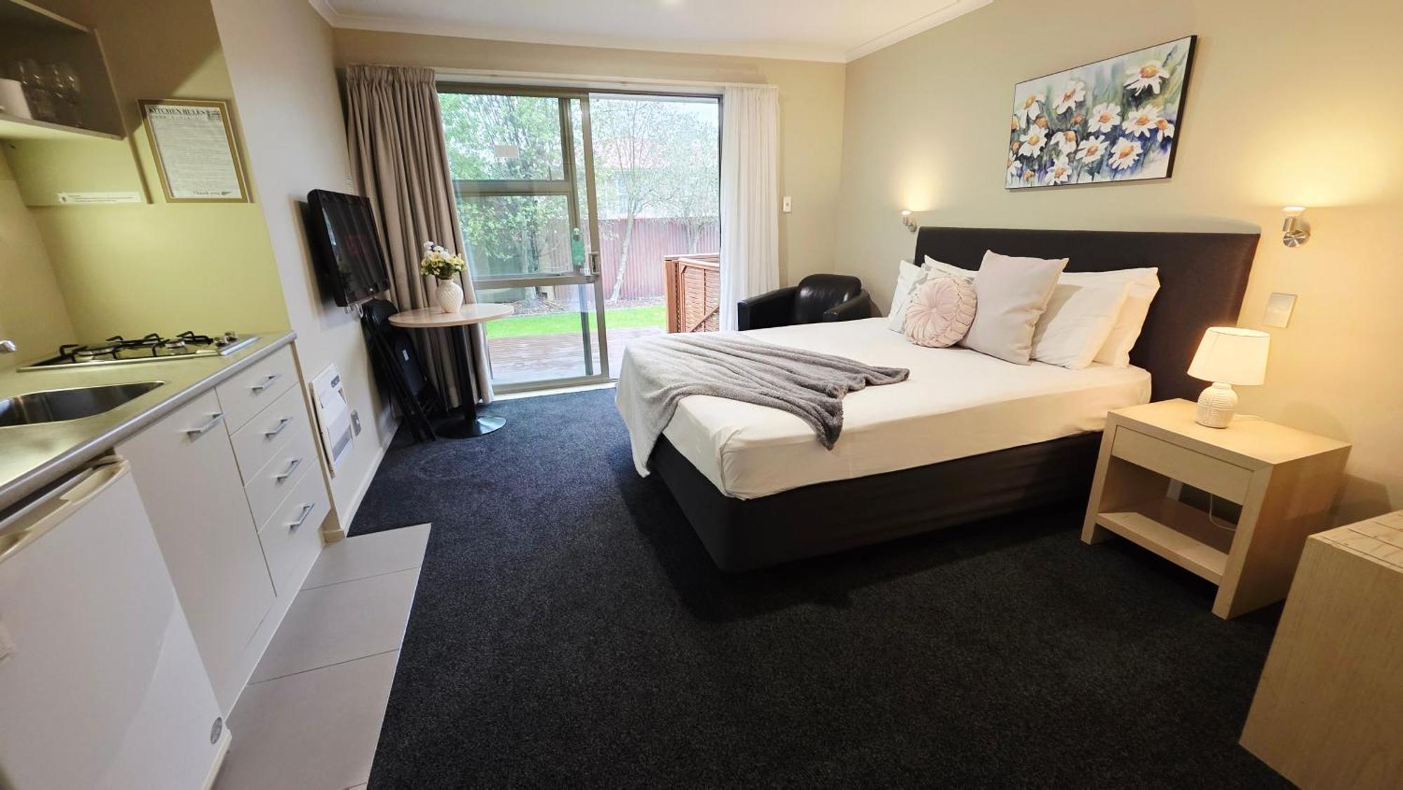 Tower Junction Motor Lodge- Motel With Airport And Railway Station Shuttle Service Christchurch Zimmer foto
