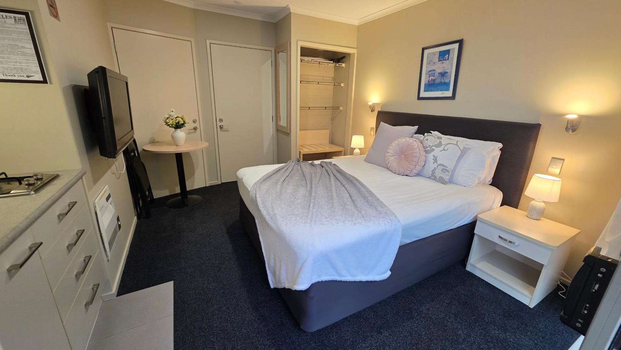 Tower Junction Motor Lodge- Motel With Airport And Railway Station Shuttle Service Christchurch Zimmer foto