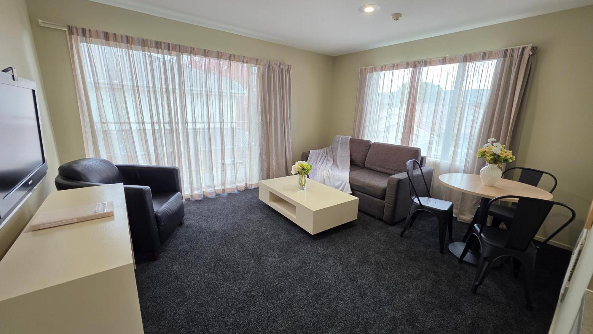 Tower Junction Motor Lodge- Motel With Airport And Railway Station Shuttle Service Christchurch Zimmer foto