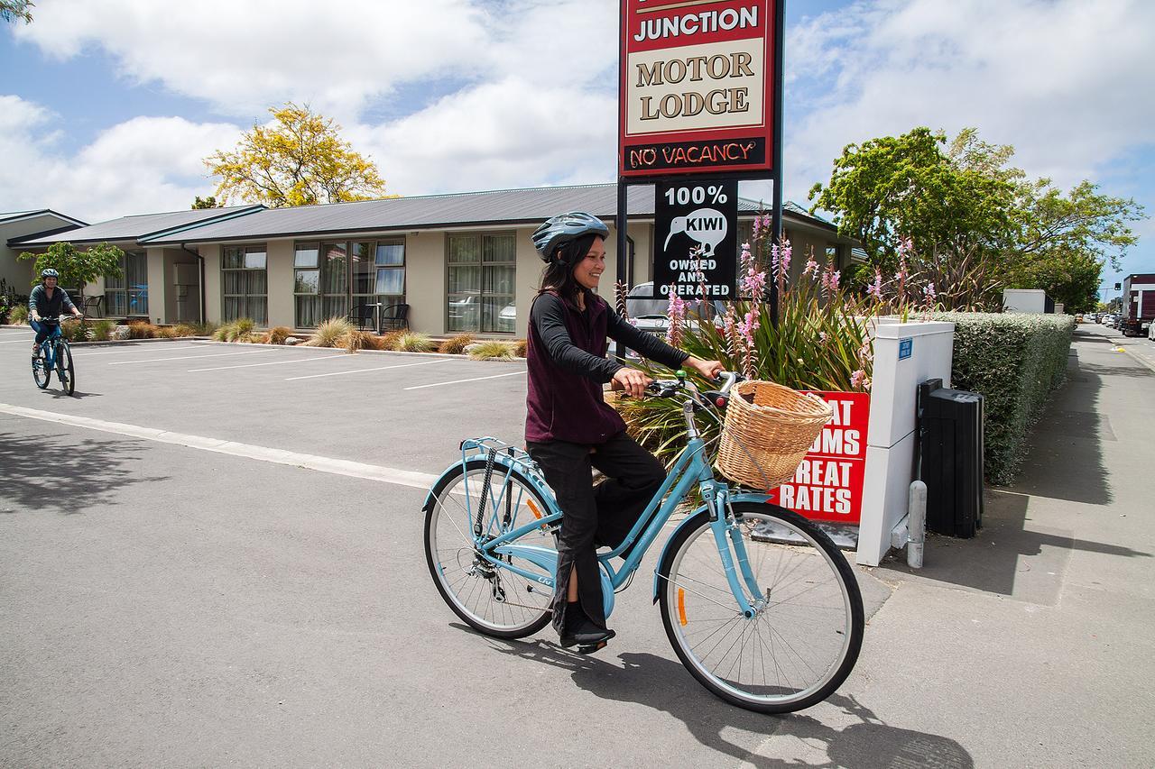Tower Junction Motor Lodge- Motel With Airport And Railway Station Shuttle Service Christchurch Exterior foto